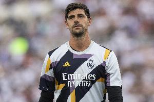 九游官网-记者：库尔图瓦仍在从肌肉拉伤中恢复，皇马考虑让他休战莱加内斯